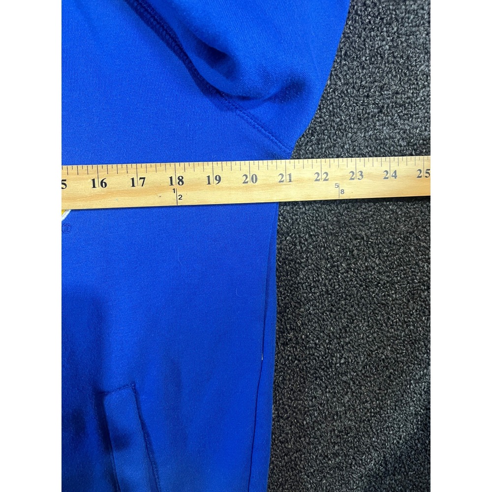 Colosseum Womens Pitt Panthers Hoodie Blue Yellow Raglan Pullover Large - Picture 5 of 13